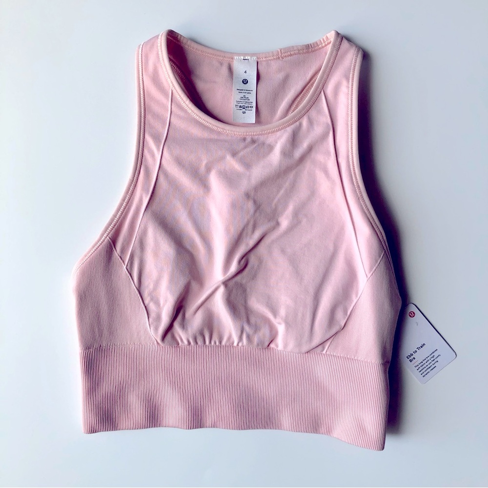 Lululemon Ebb to Train bra. C/D Cup. Size 4. NWT